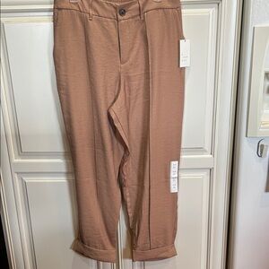 Women’s Brown Ankle Pants